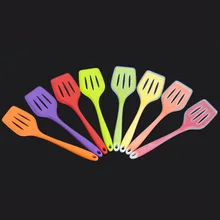 Ruixin кухонная промышленность многофункциональная lou chan высокотемпературная силиконовая лопаточка кухонная утварь Плоская Металлическая кулинарная лопатка