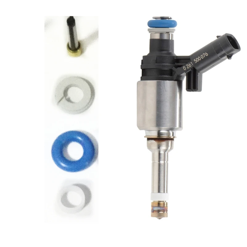 1 set fuel injector repair kit for GDI Fuel Injectors replacement Micro filter Rubber o ring