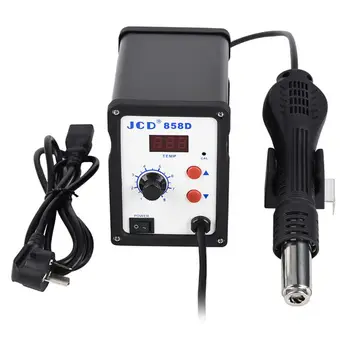 

858D Hot Air Gun Desoldering Soldering Rework Station SMD Solder Holder Repair 831F
