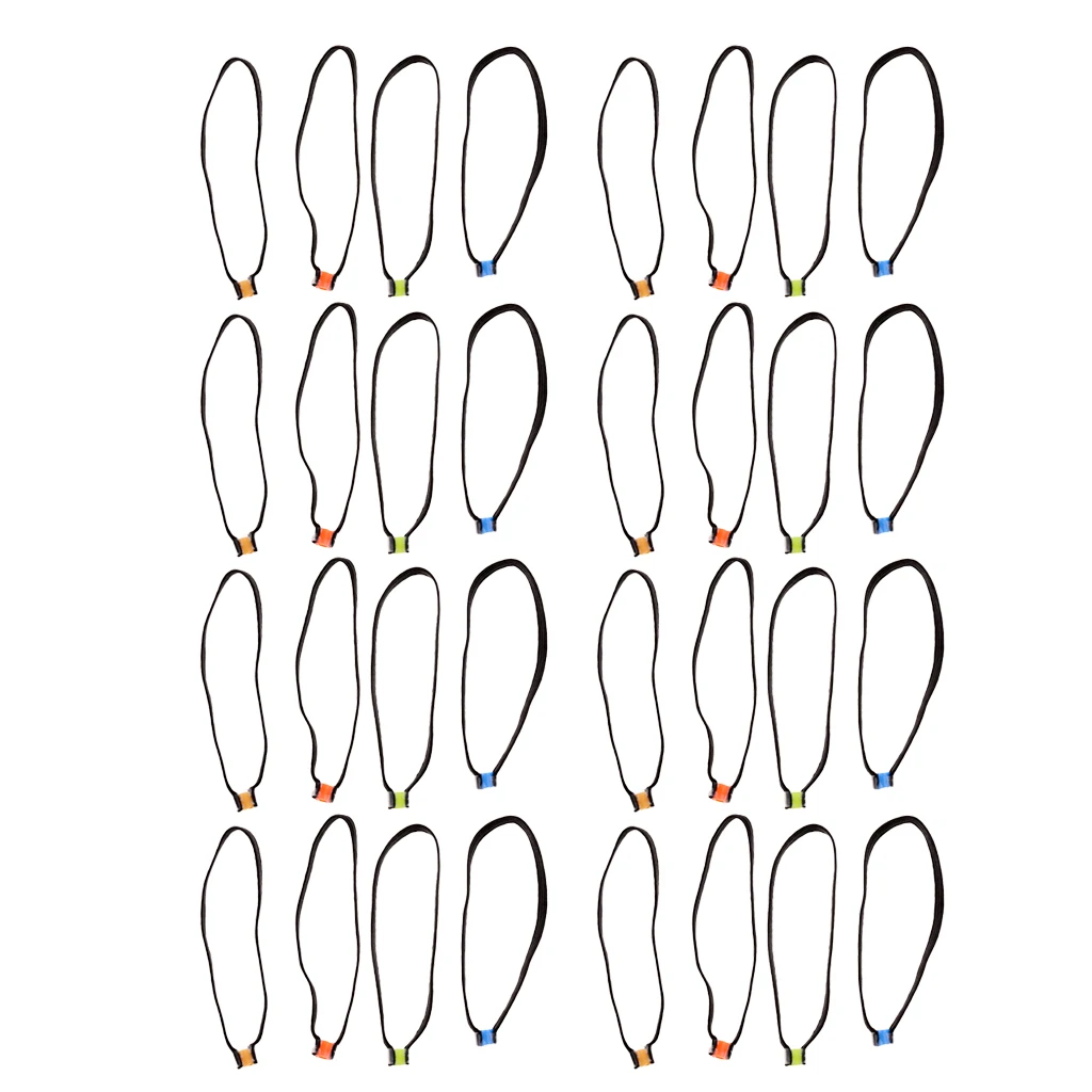 32pcs Fly Fishing Tippet Spool Tenders Fly Line with Elasticity Tippet Rings Threader Fish Wire Loop Fly Fishing Accessories