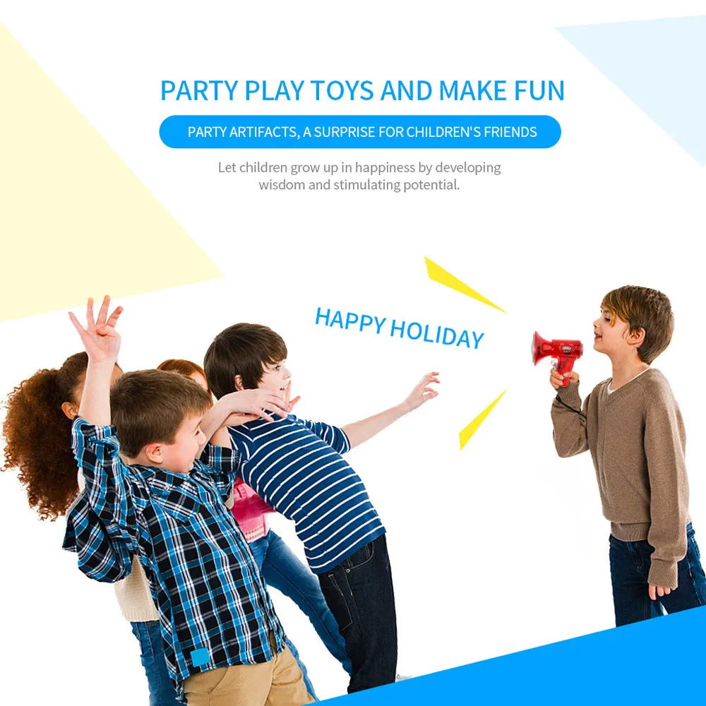 Смешной многоголосовой усилитель 3 различных голоса забавная игрушка динамик детский подарок развивающие детские игрушки подарки на день рождения