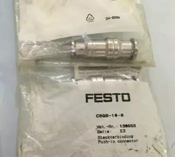 

1PC New FESTO Push-In Fitting CRQS-10-8 130653