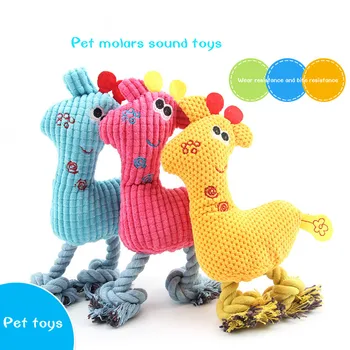 

Best selling new pet plush vocal dog molar anti bite pet product puppy toy dog chew toy popular toy