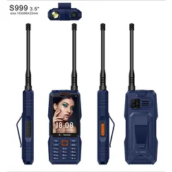 MINI smartphone S999 avec trois cartes de veille, Bluetooth, interphone extérieur, écran couleur LCD, 2G 