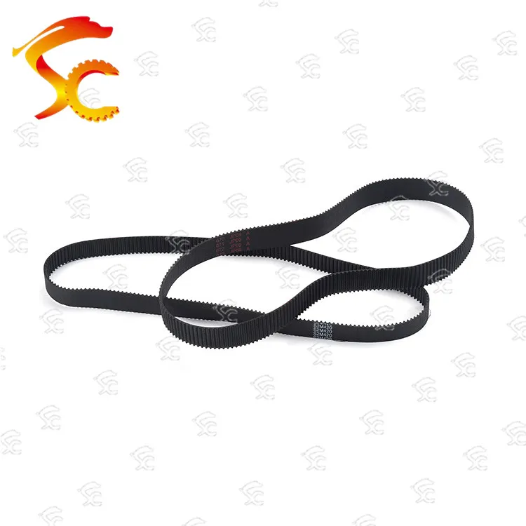 

1pcs S2M-354 420 rubber closed loop belt S2M timing belt Teeth 177 210 Length 354mm 420mm width 10/6mm S2M rubber timing belt