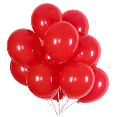 10pcs Mini Mickey Minnie Head Foil Balloons Kids Cartoon Classic Toys inflatable Helium Balloon Birthday Party Decor Supplies - Цвет: 10pcs red
