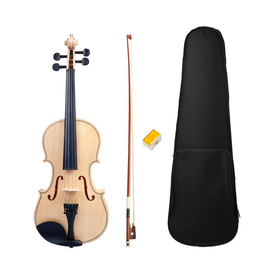 

Acoustic Violin Student Violin Full Size 4/4 Violin /Fiddle W/ 4/4 Violin Kit+Rosin +Bridge+ Bow+Case For Beginner Violin