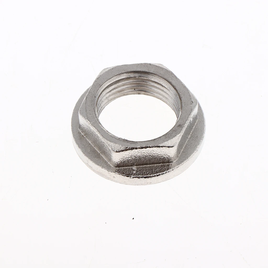 Silver Marine Stainless Barbed Straight Thru-Hull For 38mm Hose Barb