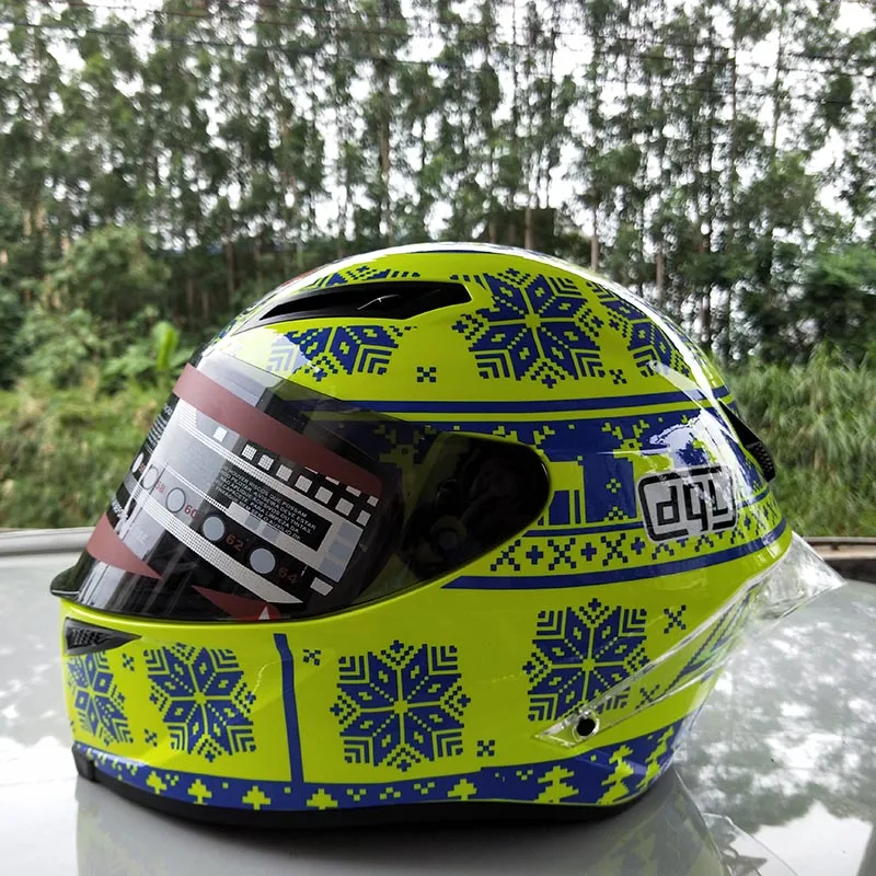 DQL мотоциклетный шлем полный шлем с объективом шлем сертификации ece шлем большой хвост шлем