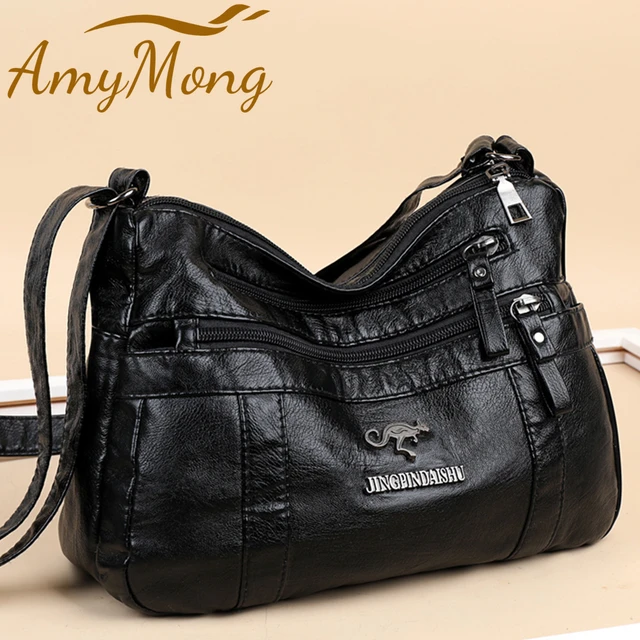 Luxury Handbags Purses Designer Shoulder Crossbody Messenger Bags Women Bag  Ladies Many Pocket Bags Branded Leather Sac A Main - AliExpress