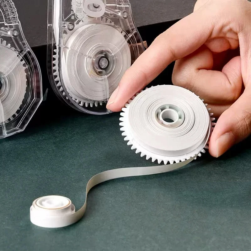 6pcs/Set School Correction Tape Roller Simple Office Supplies Stationery White Sticker Tape Student 150M Error Eraser Tape Book - 4