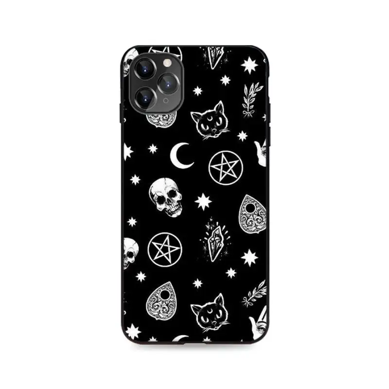 Skull Skeleton Bling Cute Phone Case For iPhone SE2 11 Pro XS MAX XS XR 8 7 6 Plus 5 5S SE Case 12 mini 12ProMax