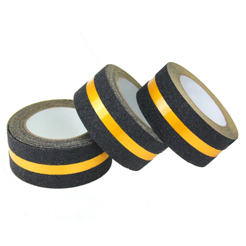 5cmx5m Safety PVC Floor Mat Warning Night Luminous Anti-slip Adhesive Tape Decking Indoor Stair Grip Stickers