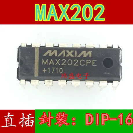 10 шт. MAX202CPE MAX202 DIP-16 | Обустройство дома