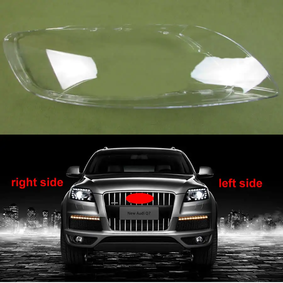 Piaobaige Auto-Scheinwerfer-Abdeckung Clear Lens Lampenschirm Shell für Mitsubishi Outlander 2007 2008 2009 
