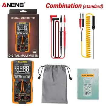 

SZ18 Digital Multimeter 9999 Professional True RMS Analog Tester Multimetro DIY Transistor Capacitor NCV Testers Lcr Meter