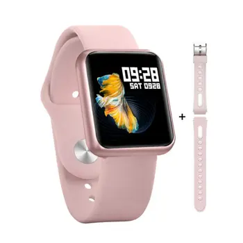 

Smart Watch P68S Smartwatch Call Message Reminder Health Fitness Tracker Heartrate Monitor Blood Pressure Oxygen for IOS Android