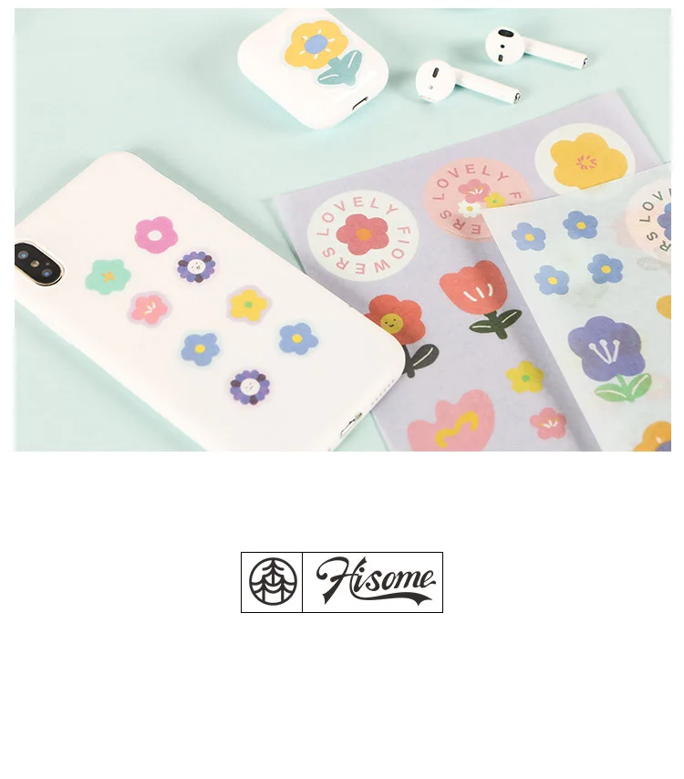 1 шт Kawaii наклейка Bullet Journal наклейка s авокадо цветы фрукты узор Kawaii наклейки для скрапбукинга для дневника