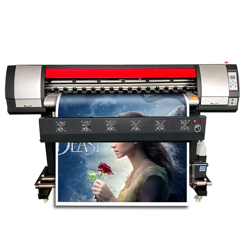 Высокое разрешение Dx7 Светодиодный УФ принтер рулон для рулона с технической поддержкой для виниловых плакат-стикер большая УФ рулонная печатная машина