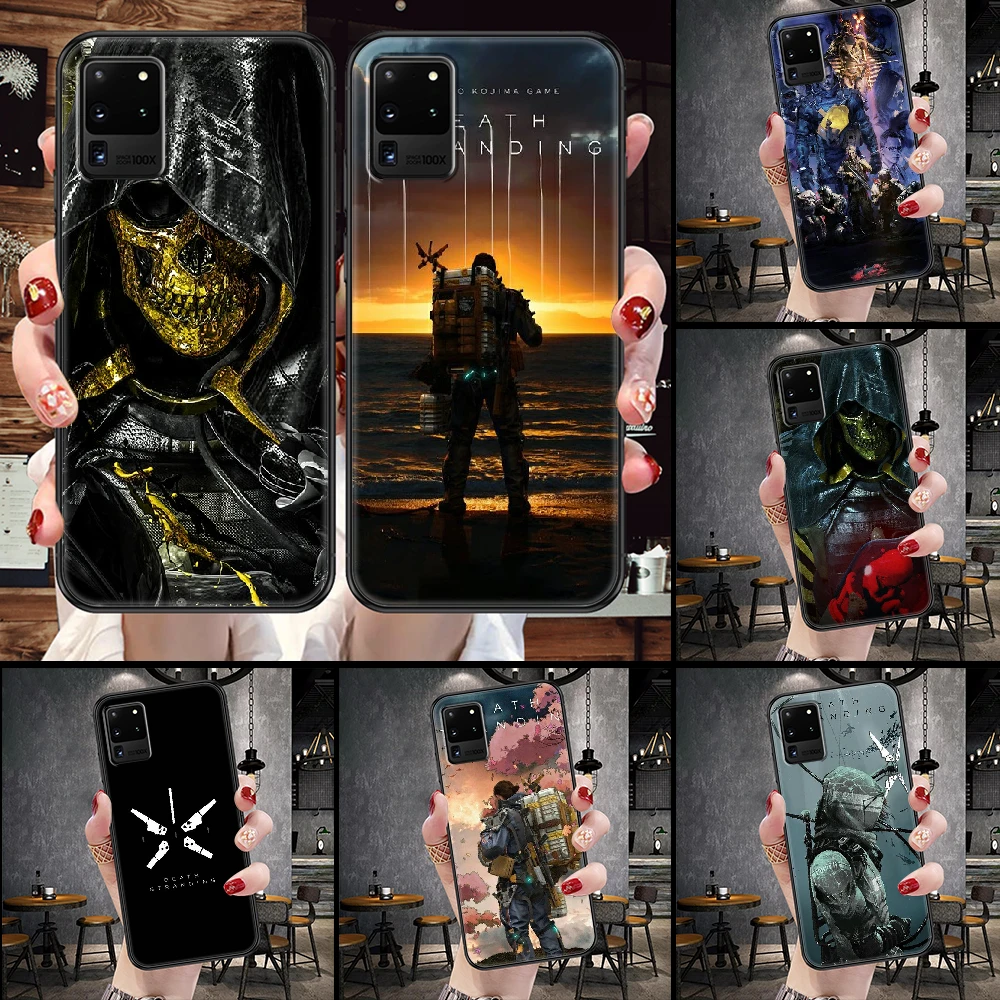 Death Stranding Game Phone Case For Samsung Galaxy Note 4 8 9 10 S8 S9 S10 S10e S Plus Uitra Ultra Black Art Shell Tpu Phone Case Covers Aliexpress