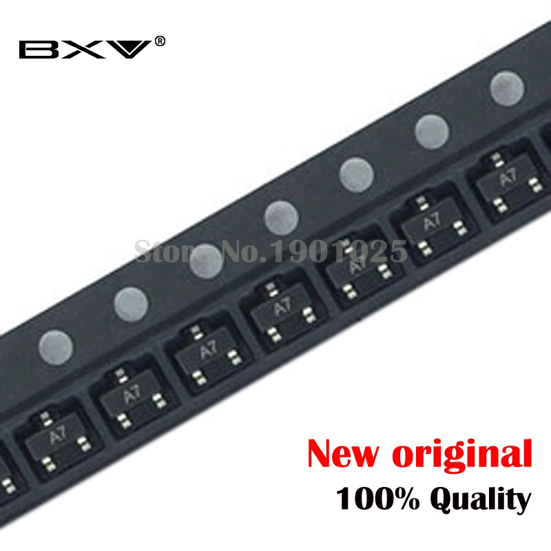 100PCS BAV99LT1G SOT23-3 BAV99 A7 SOT23 SMD DUAL new and orignal