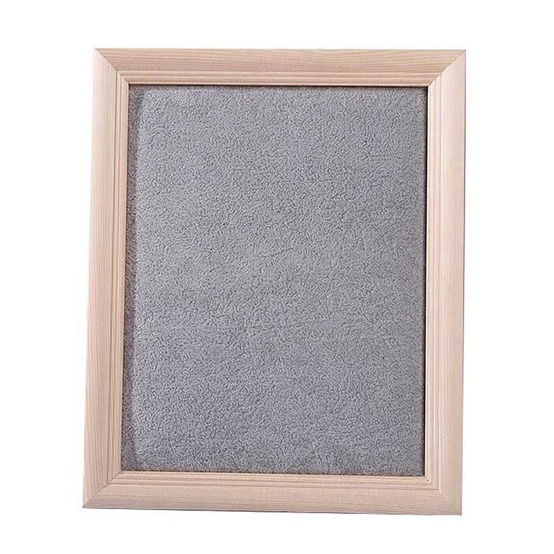 

Solid Wood Jewelry Rack Photo Frame Jewelry Storage Rack Creative Hanging Earrings Display Necklace Necklace Jewelry Display