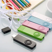 Ультра тонкий карманный мини mp3-плеер Поддержка TF карта U диск MP3 спортивный музыкальный плеер с шейным ремешком веревка USB MP3 музыкальный плеер