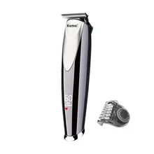 US Bureau KM-1629 машинка для стрижки волос Бритва ЖК-дисплей перезаряжаемая электрическая машинка для стрижки волос