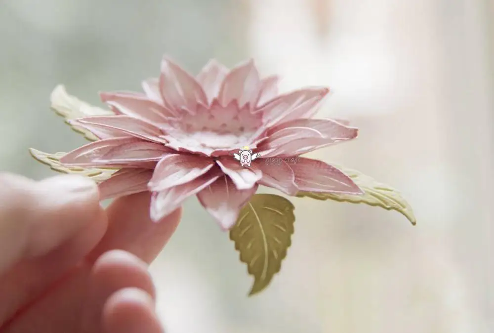 Поросенок ремесленный Металл резки штампов высечки формы цветок украшение в виде листьев записная книжка нож лекало, лезвие трафареты для резки штампов