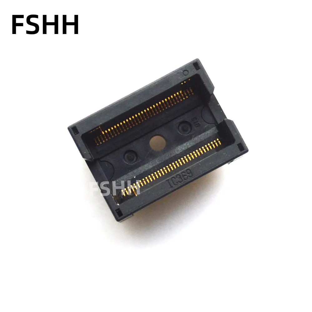 

IC369-013 тестовое гнездо TSOP66 SSOP66 DDR SDRAM (синхронное динамическое ОЗУ) разъем 0,65 мм