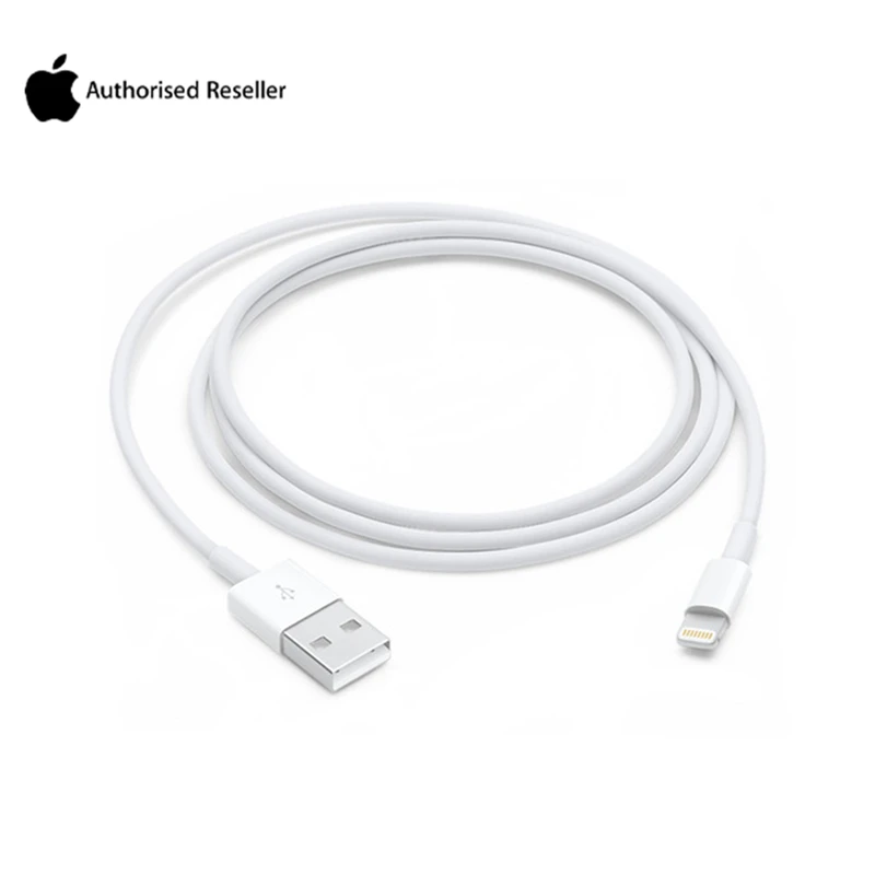 Apple usb-кабель с разъемом Lightning Apple Lightning Кабель USB 2,0 зарядный кабель для iPhone 5/5s/6/6s Plus/SE/iPad/Ipod Touch 5/6/7 - Цвет: Белый