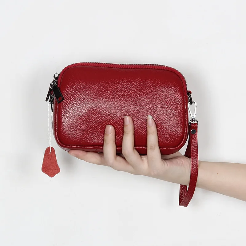  Fashion Shoulder Bag for Women Messenger Bags Ladies Genuine Leather Small Crossbody Bags Female Sq - 4000292894030