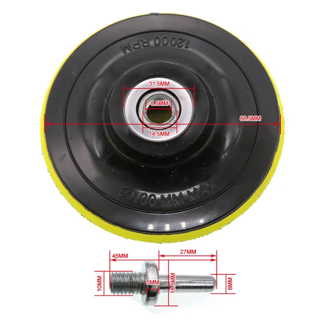 100mm M10 Adapter