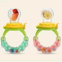 Baby Feeder Spoon nutritious fruits and vegetables bite bell ring consisting chew toy Baby Feeding spoon Nipple Soother Bottle 1