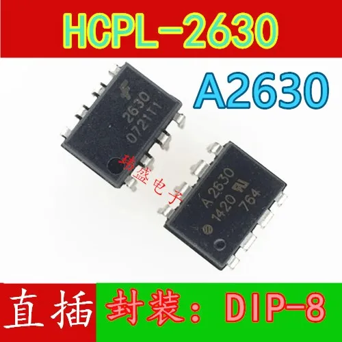 10 шт. A2630 HCPL-2630DIP-8F2630 HCPL2630