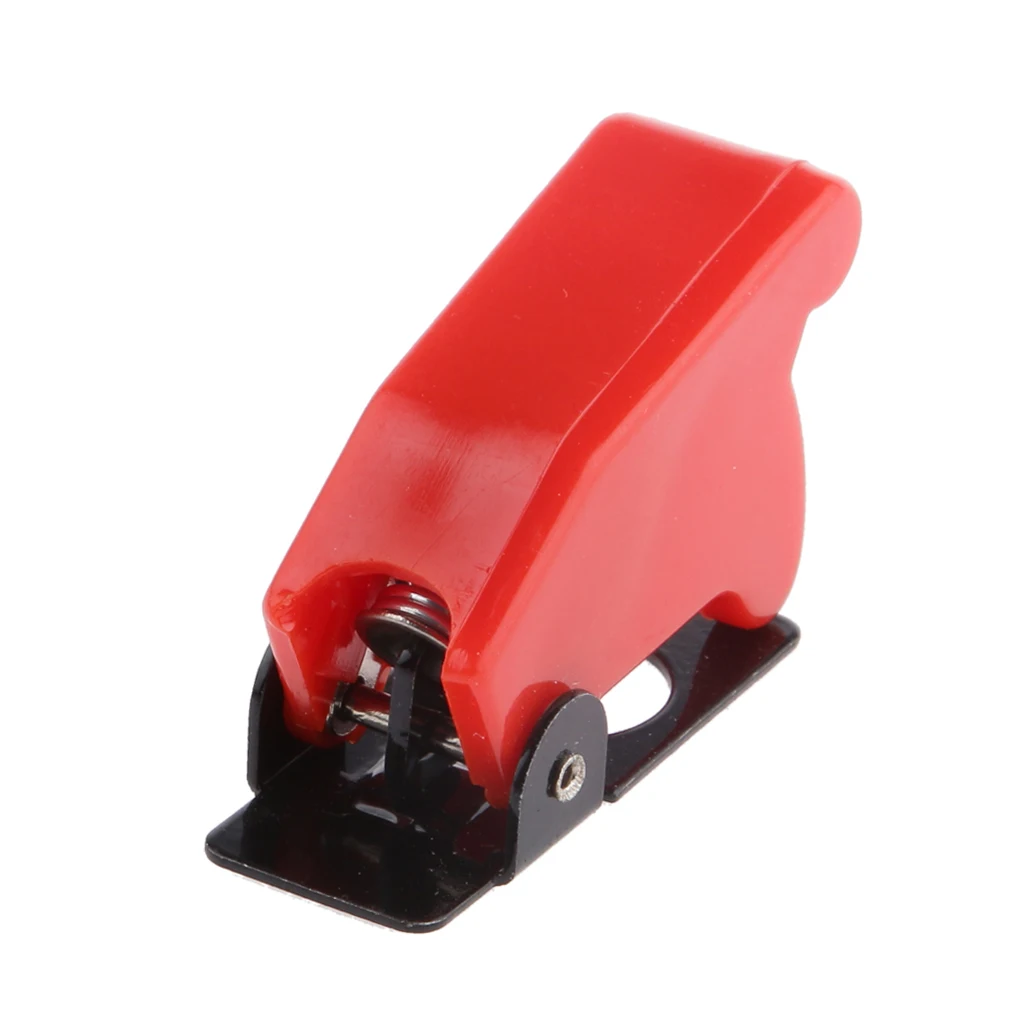 Light Toggle Rocker Switch Cover Guad Dustproof Proctector Car Red
