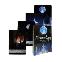 New  Moonlogy Divination Cards Oracle Card Fortune Telling Decks Deck and PDF Guidebook Divination Tarot Cards for Beginners