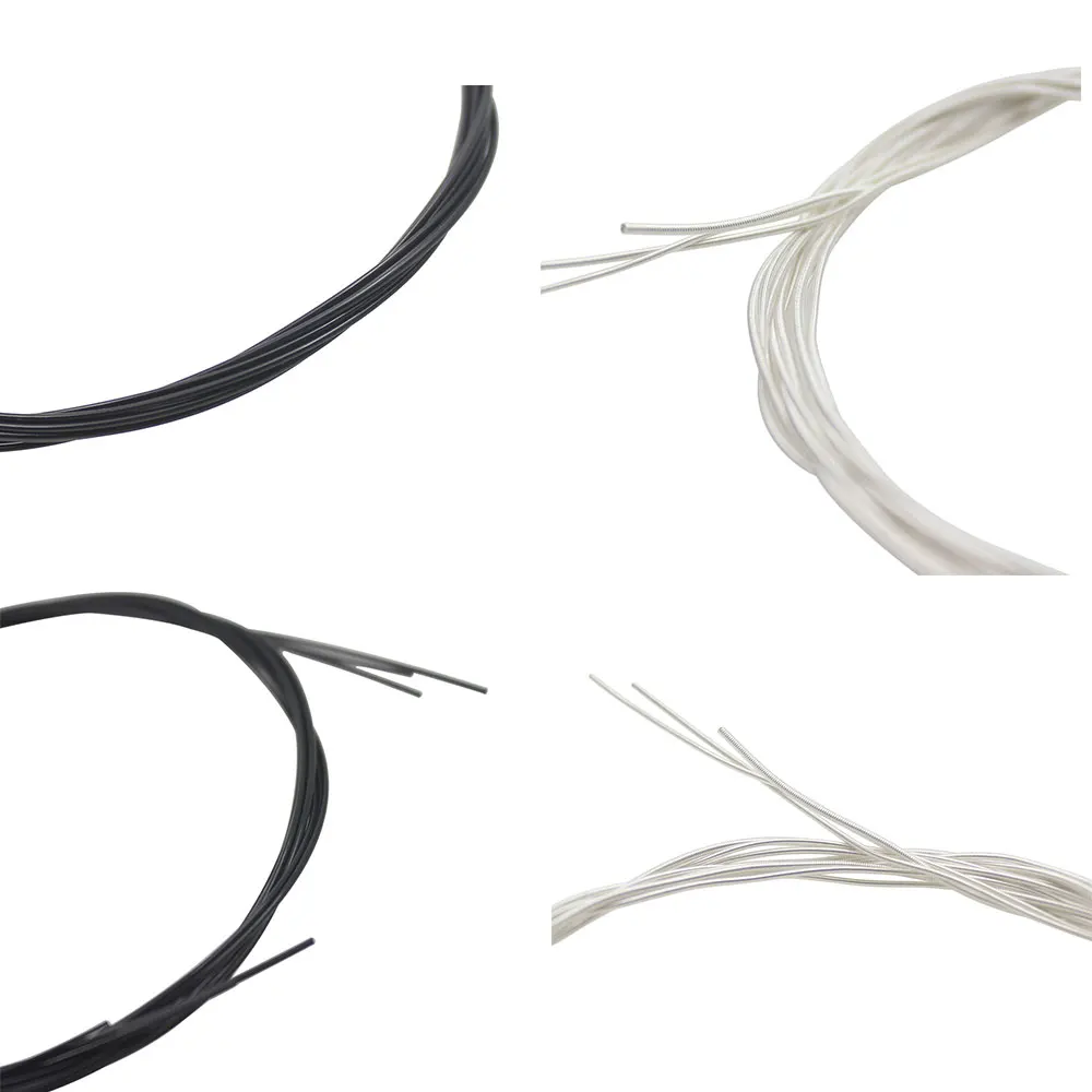 Струны для Гитары Струны для электрогитары части устройства струнный инструмент черный нейлон рок музыка КТВ деревянные Струны для гитары группа