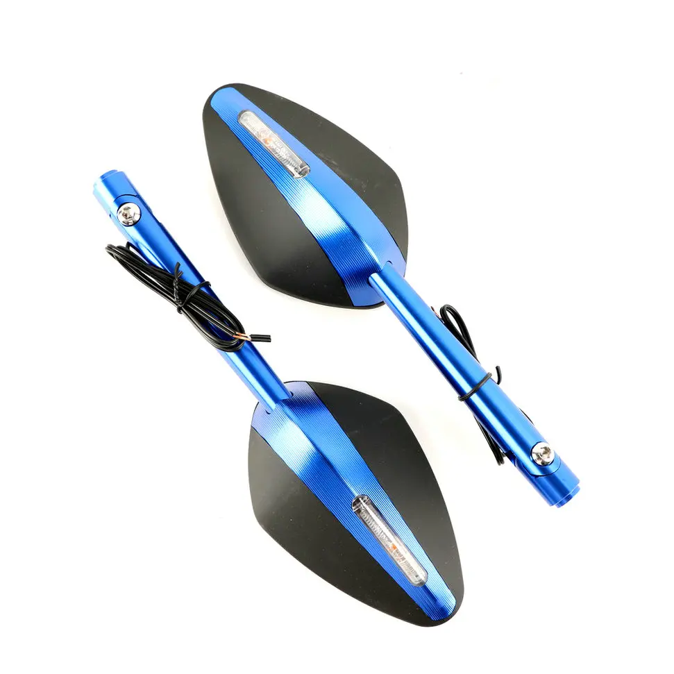CNC rcycle Mirror Moto Accessoire светодиодный светильник сигнала поворота Ручка Бар Конец заднего вида боковое зеркало для DUCATI STREETFIGHTER 848
