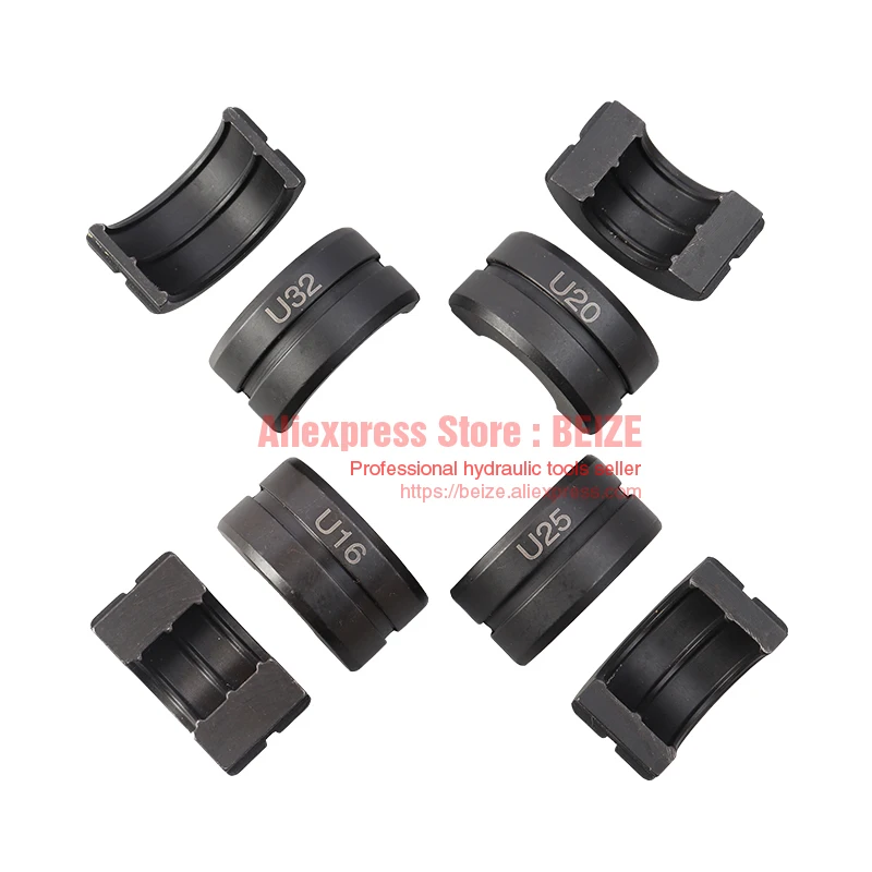 

U Тип пресс-форм для Pex трубный обжимной инструмент GC-1632/CW-1632, обжимной пресс-16, 20, 25, маленького размера, круглой формы с диаметром 32 мм, гидравлический обжимной челюсти комплект