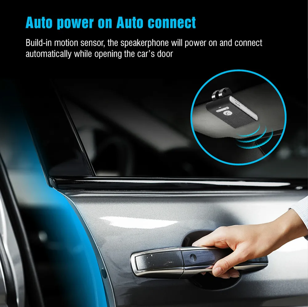 Многофункциональный Bluetooth громкоговоритель Hands Free автомобильный комплект MP3-плеер двойное устройство Подключение автомобильное зарядное устройство gps голосовое брокаст