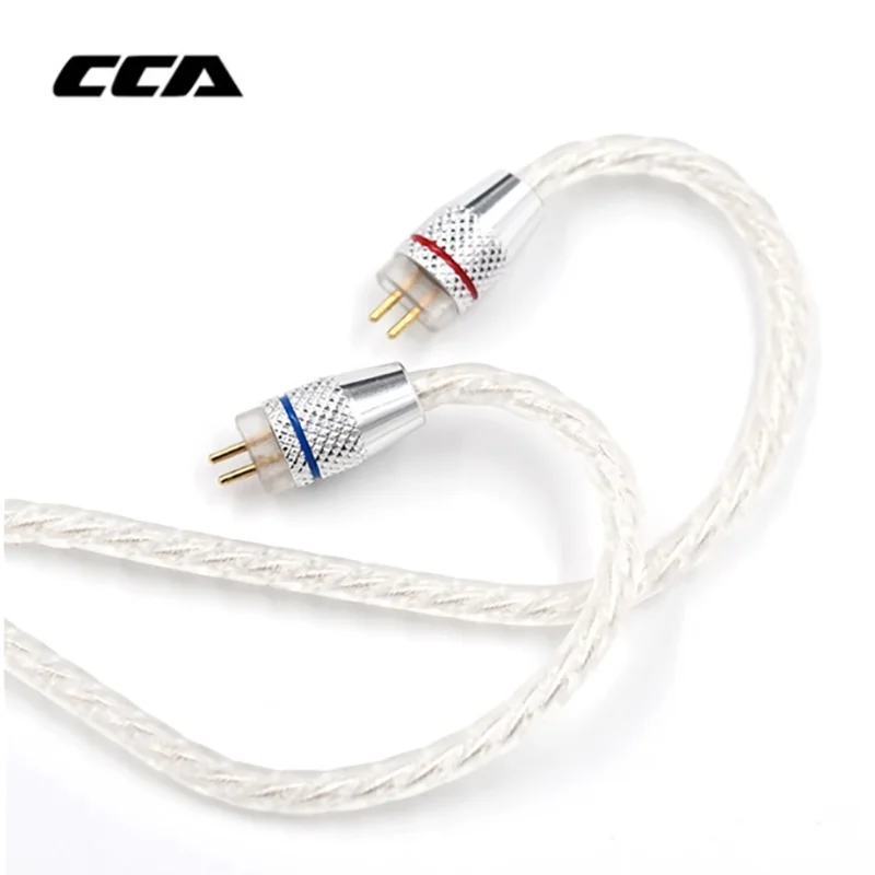 CCA silver-plated upgrade line 100 core 4 strands headset HIFI c10 C16 universal noise reduction monitoring | Электроника