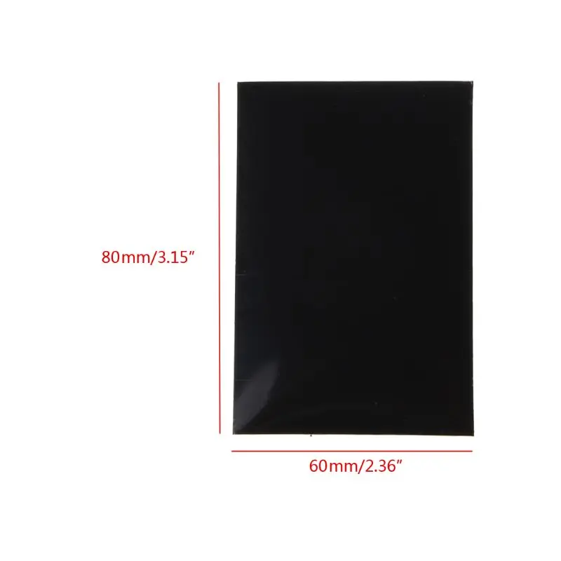Игровые коврики для мыши Tiger 60x80 мм, для самостоятельной сборки, ножки для мыши, коньки для мыши, игровые коврики для мыши DIY 0,6 мм W91A