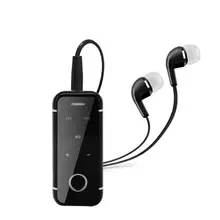 I6s мини беспроводная Bluetooth гарнитура Heahphone спортивные музыкальные наушники стерео наушник воротник клип громкой связи с микрофоном наушник