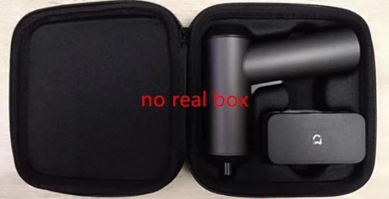 No real box Xiaomi Mijia электрическая отвертка с 12 шт. S2 Биты для отвертки 3,6 в 2000 мАч беспроводной Перезаряжаемый электрошуруповерт - Цвет: No real box