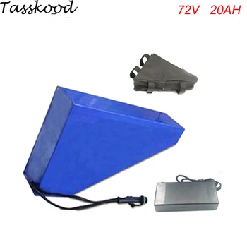 

Triangle 72v 2500w electric bike battery with bag and charger for 72v 20ah lithium ion battery