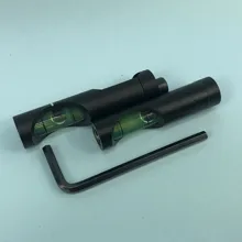 Outdoor Hunting Metal Spirit Bubble Level for 20mm Picatinny Weaver Rails Rifle ShootingGun Accessories