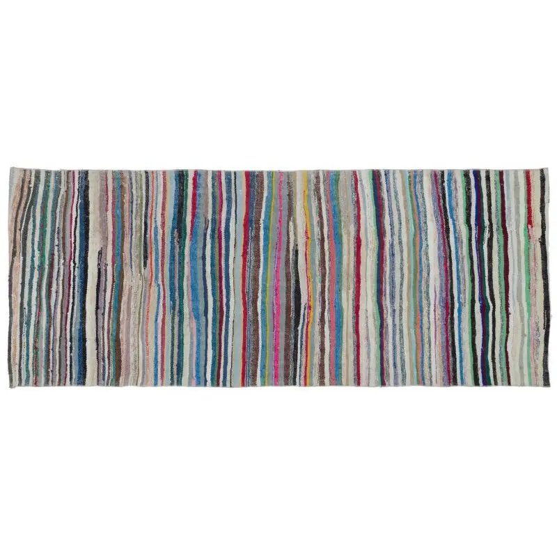 Multicolor Handgemachte Vintage Englisch Gestreiften Teppich Laufer Teppich 127x305 Cm 4 2 X10 0 Teppich Aliexpress