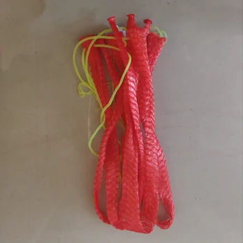 

100pcs With String Practical Elastic Food Packaging Carrying Mesh Bag Net Reusable Strong Load Capacity Gardening Fruit Growth