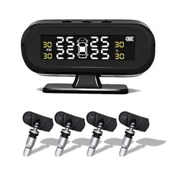 

Built-In Tire Pressure Monitor Universal Solar Tire Pressure Detection Automobile Tire Detection Wireless Monitor